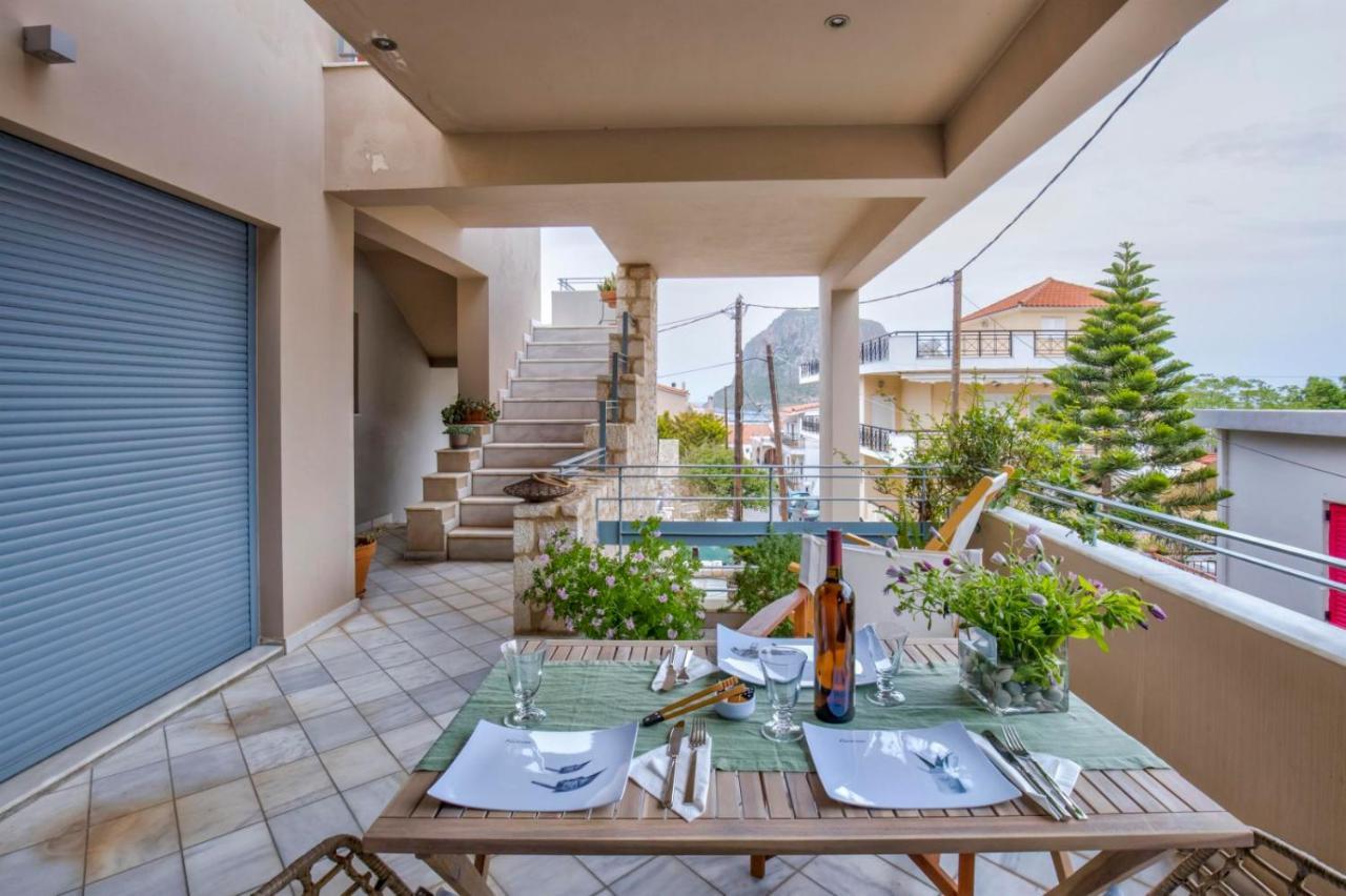 Monemvasia Modern Flat With Partial View Exterior foto