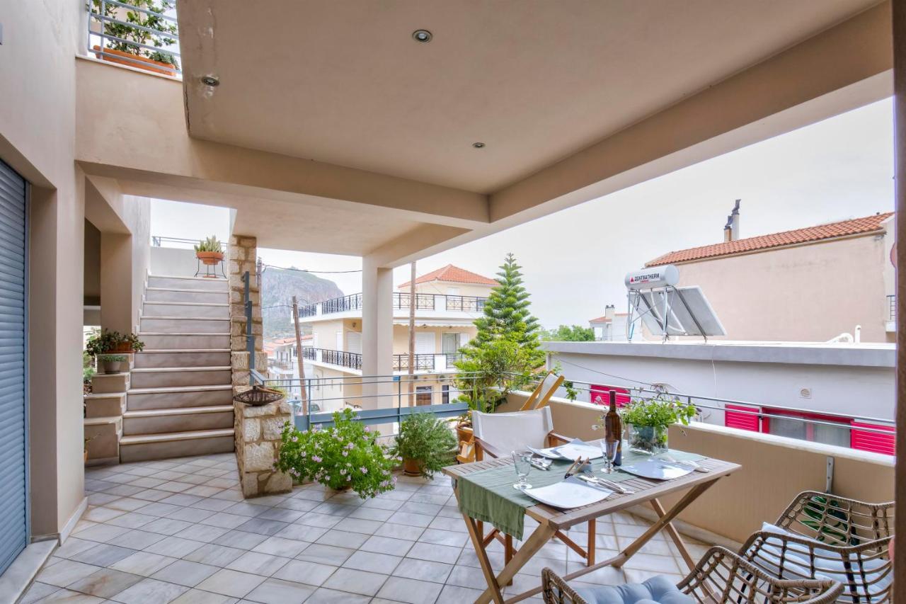 Monemvasia Modern Flat With Partial View Exterior foto